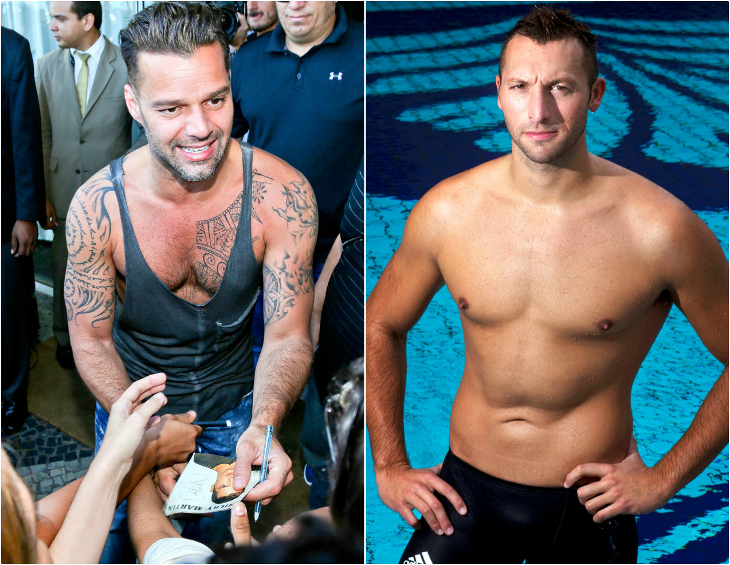 Ricky Martin, Ian Thorpe